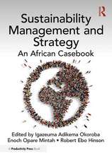 Sustainability Management and Strategy