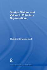 Stories, Visions and Values in Voluntary Organisations