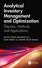 Analytical Inventory Management and Optimization