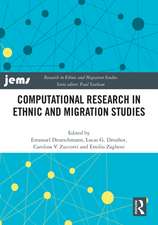 Computational Research in Ethnic and Migration Studies