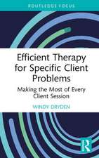 Efficient Therapy for Specific Client Problems