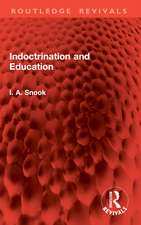 Indoctrination and Education