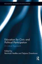 Education for Civic and Political Participation: A Critical Approach