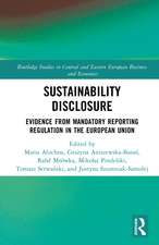 Sustainability Disclosure: Evidence from Mandatory Reporting Regulation in the European Union
