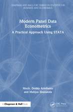 Modern Panel Data Econometrics: A Practical Approach Using STATA