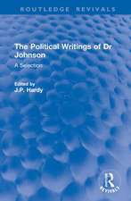 Political Writings of Dr Johnson