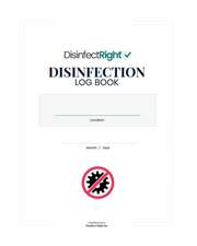 Disinfection Log Book