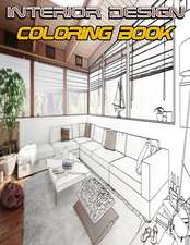 Interior Design Coloring Book