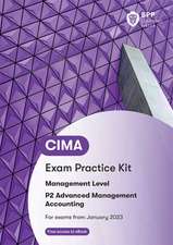 CIMA P2 Advanced Management Accounting