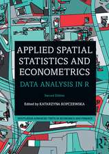 Applied Spatial Statistics and Econometrics: Data Analysis in R