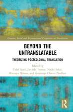 Beyond the Untranslatable