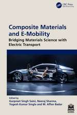 Composite Materials and E-Mobility: Bridging Materials Science with Electric Transport