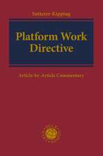 Platform Work Directive