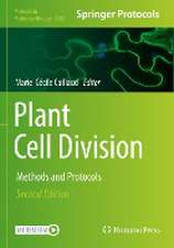 Plant Cell Division: Methods and Protocols