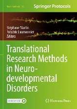 Translational Research Methods in Neurodevelopmental Disorders