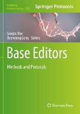 Base Editors: Methods and Protocols