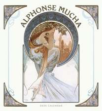 Alphonse Mucha 2025 Wall Calendar