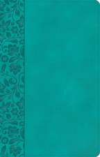 NASB Large Print Personal Size Reference Bible, Teal Leathertouch