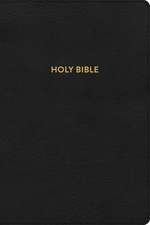 KJV Rainbow Study Bible, Black Leathertouch