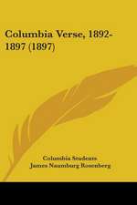 Columbia Verse, 1892-1897 (1897)