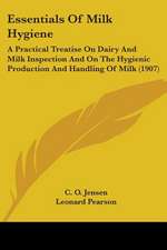 Essentials Of Milk Hygiene