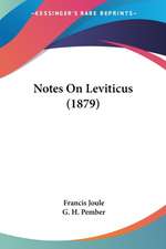 Notes On Leviticus (1879)