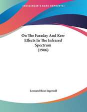 On The Faraday And Kerr Effects In The Infrared Spectrum (1906)