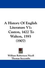 A History Of English Literature V1