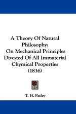 A Theory Of Natural Philosophy