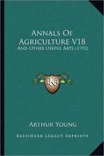 Annals Of Agriculture V18