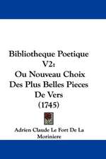 Bibliotheque Poetique V2