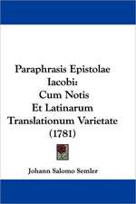 Paraphrasis Epistolae Iacobi