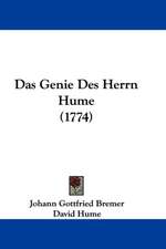 Das Genie Des Herrn Hume (1774)