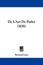 de L'Art de Parler (1676)