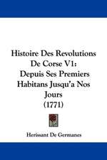 Histoire Des Revolutions De Corse V1