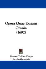 Opera Quae Exstant Omnia (1692)