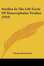 Studies In The Life Cycle Of Simocephalus Vetulus (1919)