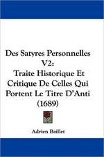 Des Satyres Personnelles V2