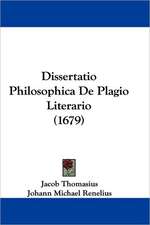 Dissertatio Philosophica De Plagio Literario (1679)