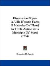 Dissertazioni Sopra