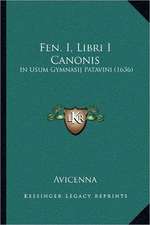 Fen. I, Libri I Canonis