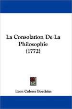 La Consolation De La Philosophie (1772)