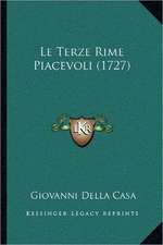 Le Terze Rime Piacevoli (1727)