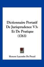 Dictionnaire Portatif De Jurisprudence V3