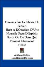 Discours Sur La Liberte De Penser