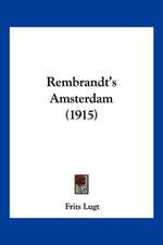 Rembrandt's Amsterdam (1915)