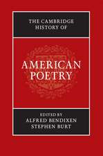 The Cambridge History of American Poetry