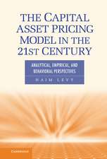 The Capital Asset Pricing Model in the 21st Century: Analytical, Empirical, and Behavioral Perspectives