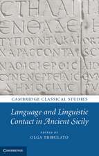 Language and Linguistic Contact in Ancient Sicily