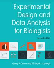 Experimental Design and Data Analysis for Biologists